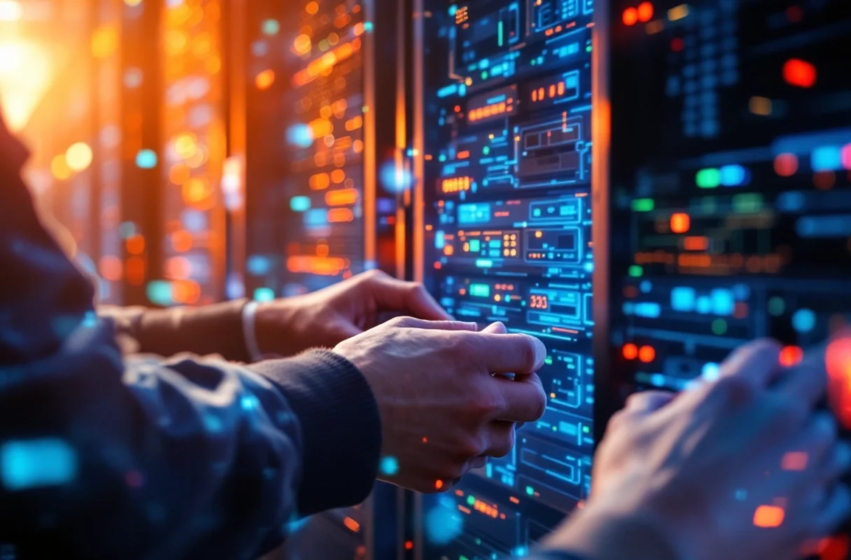 Professional image illustrating The Rise of Edge Computing