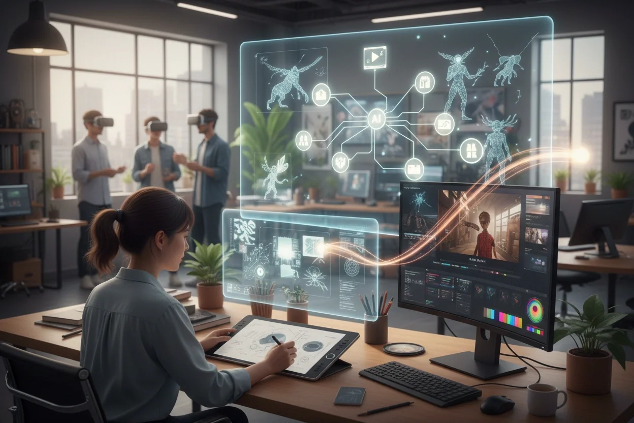 Professional image illustrating Optimizing Creative Workflows With AI Technologies