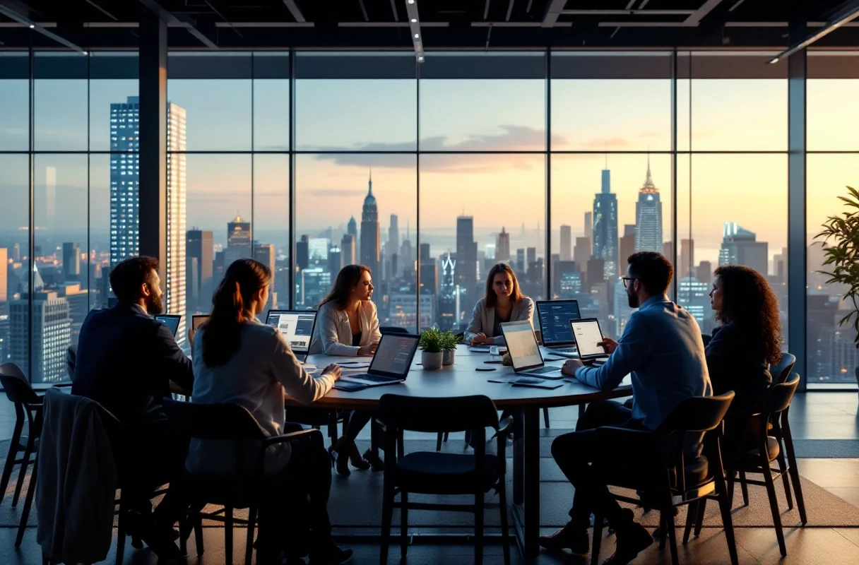 Professional image illustrating Emerging Technologies and AI Networking Events