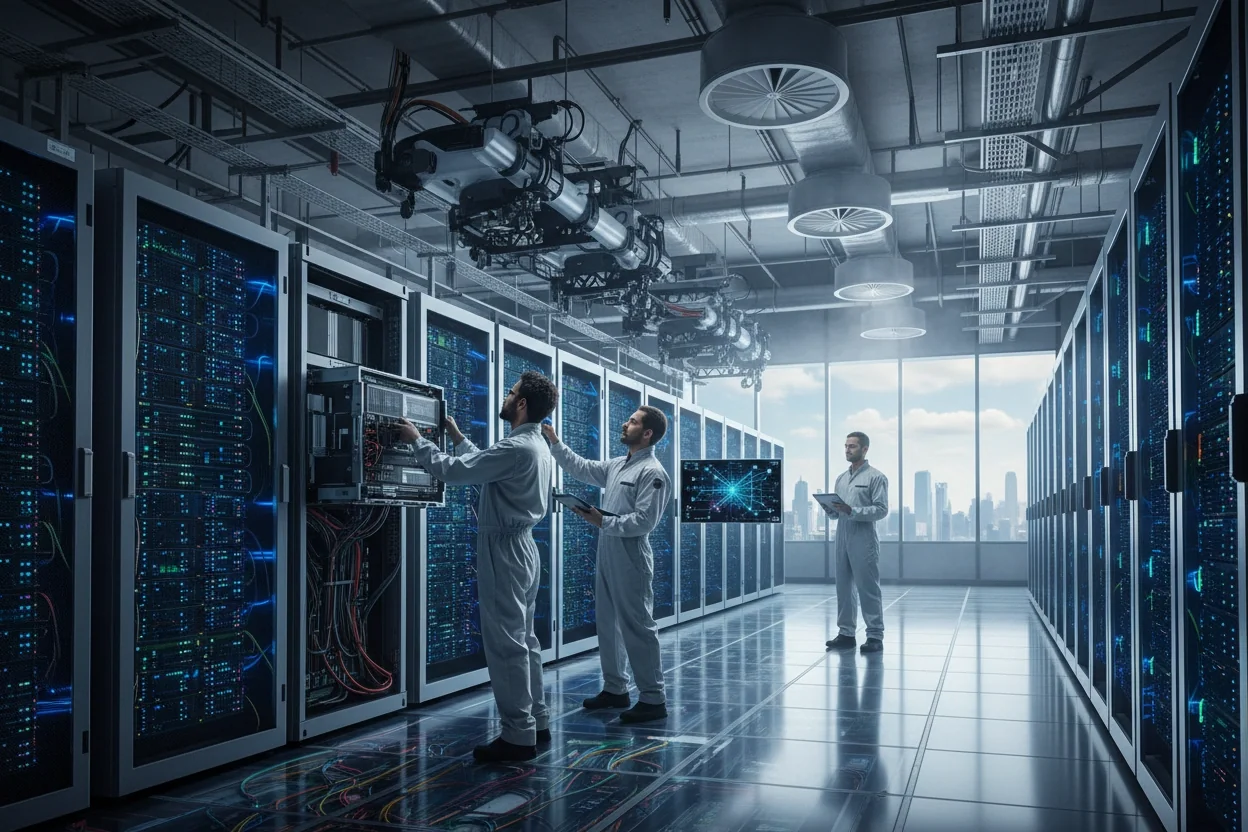Professional image illustrating Factors That Influence AI Model Update Frequency